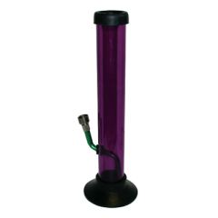Colored Straight Pipe Acrylic Bong PB11